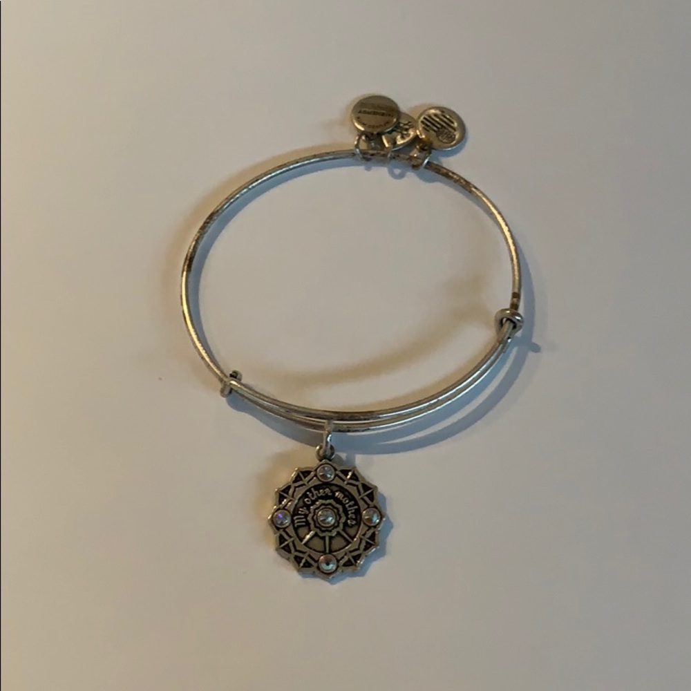 Alex and Ani Mother of the Groom Silver Bangle